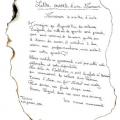 LETTRE OUVERTE