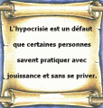 L'hypocrisie